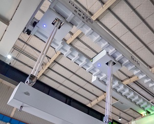 Высокопрочный ленточный мостовой кран для чистых помещений