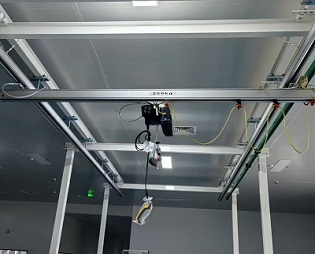 Легкая подвесная мостовая крановая система KBK